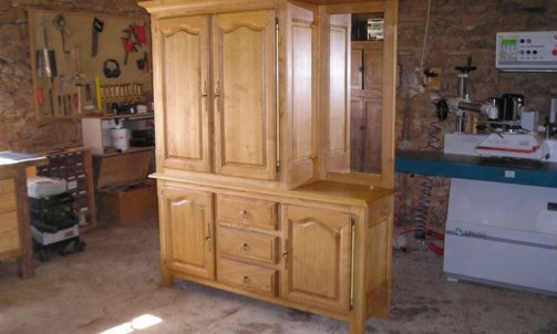 Création mobilier bois Lisle-sur-Tarn